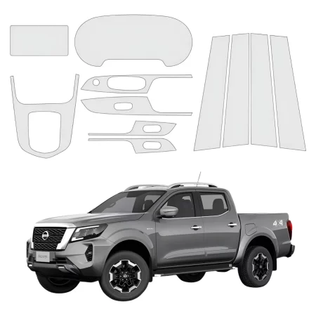 Kit Completo De Sticker Protectores Para Frontier Se Tm 2024
