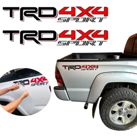 Calcomania Trd 4x4 Sport Toyota Tacoma Calca Sticker Vinil