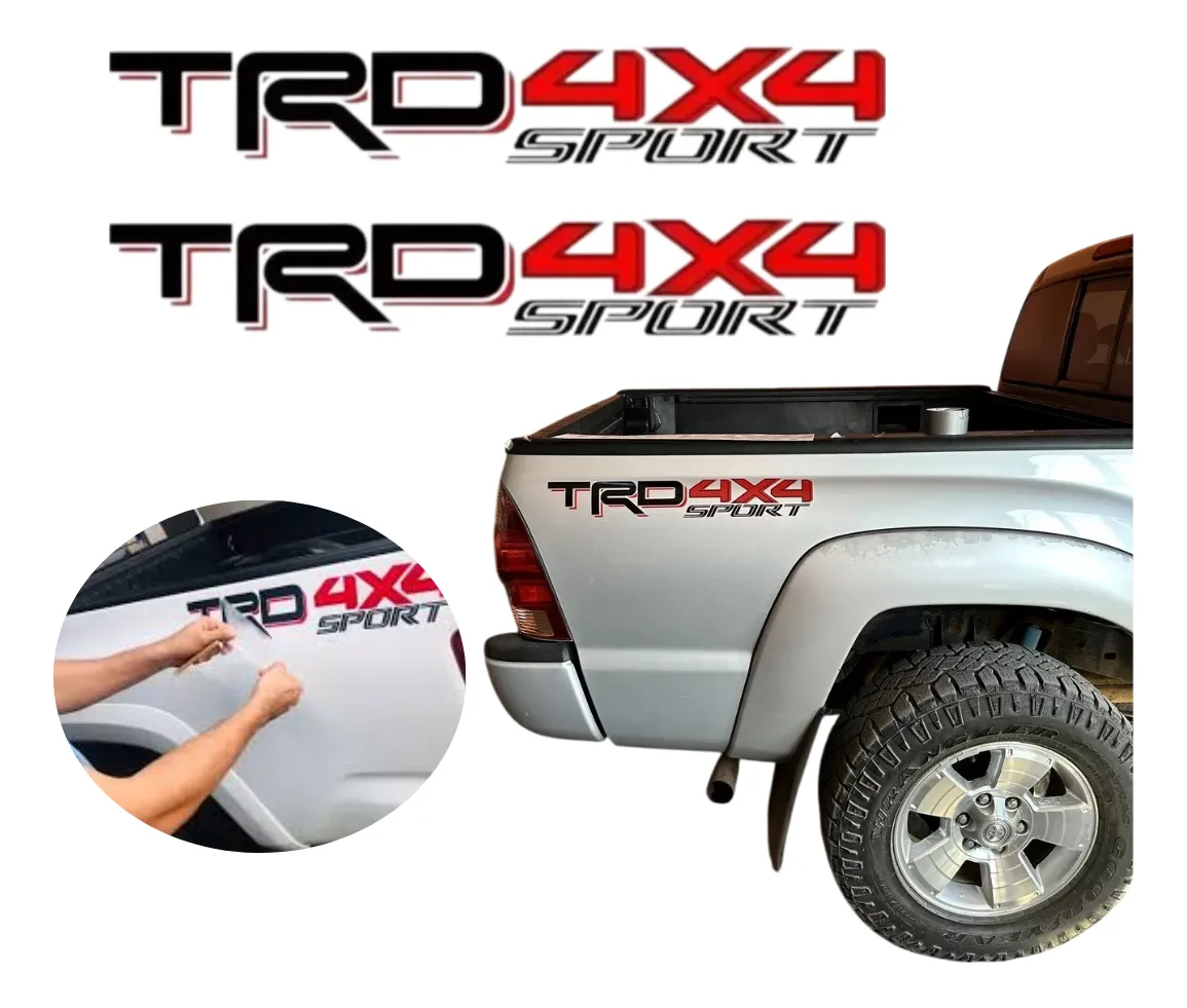 Calcomania Trd 4x4 Sport Toyota Tacoma Calca Sticker Vinil - Image 1