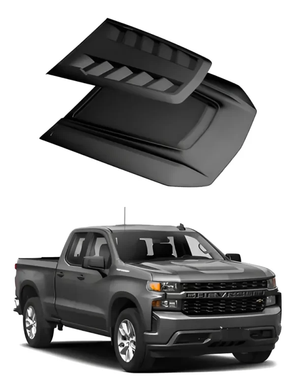 Toma De Aire Cofre Airdesign Chevrolet Silverado 2019-2025