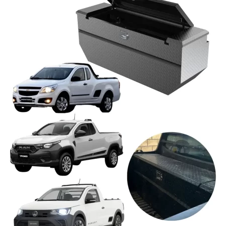 Caja Herramientas Saveiro 2024 C/laterales Fijos C/s