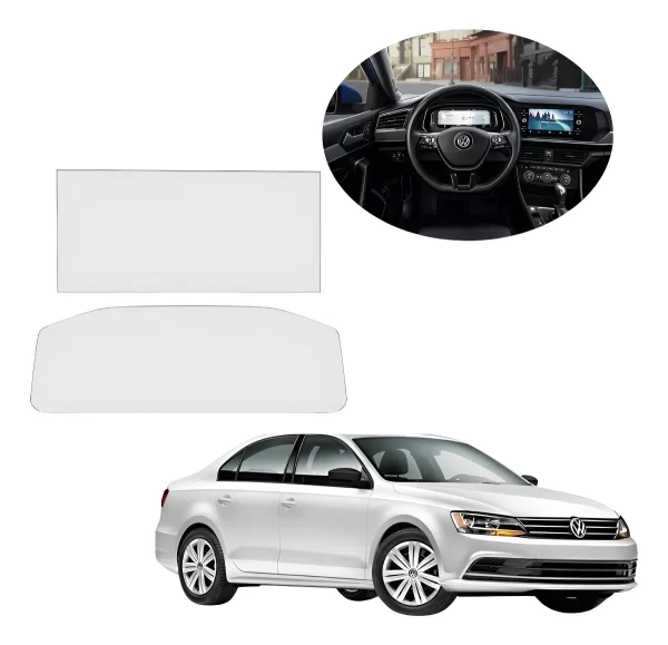 Protector Ppf Pantalla Y Clúster Vw Jetta A7 2023