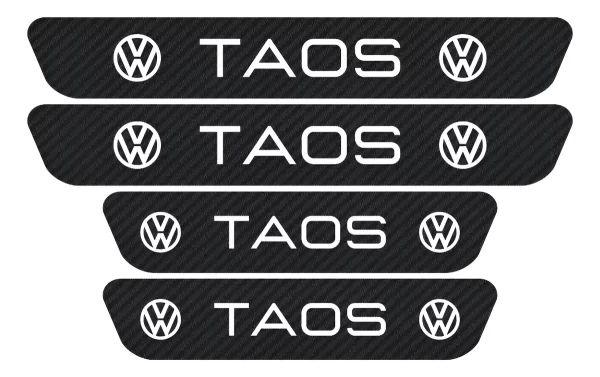 Proteccion De Estribos Fibra De Carbono Vw Taos