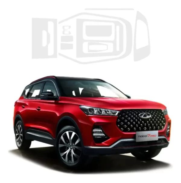 Protector Ppf Transparente Tiggo 7 Pro 22 23 Consola Puertas