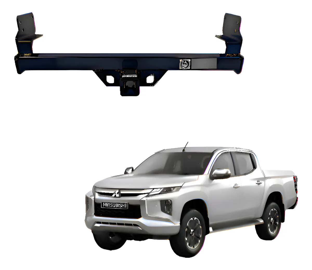 Tirón De Enganche Mitsubishi L200 Gasolina 2023-2024 Alaska - Image 1