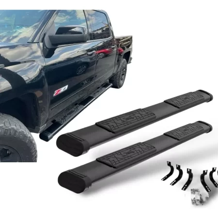 Estribos Bronx Chevrolet Silverado 2019 - 2024 Doble Cabina