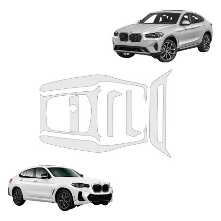 Proteccion Ppf Panel Acabado Piano Bmw X4 2024