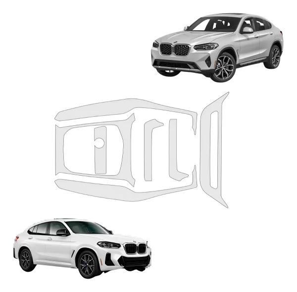 Proteccion Ppf Panel Acabado Piano Bmw X4 2024