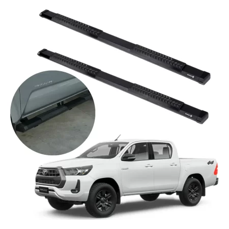 Estribos Serie 500 Toyota Hilux Doble Cabina 2016 - 2024