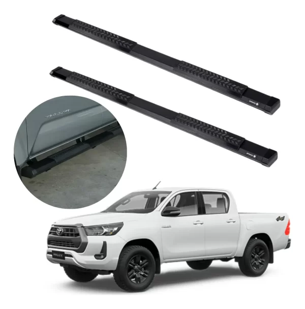 Estribos Serie 500 Toyota Hilux Doble Cabina 2016 - 2024