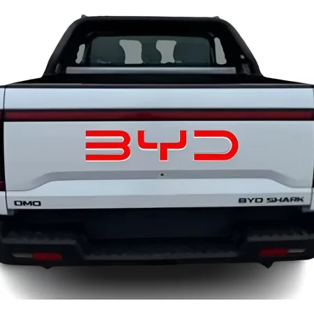 Letras Vinil Color Rojo Tapa Dmo Byd Shark 2025