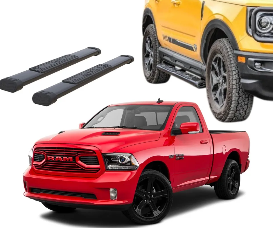 Estribos Dodge Ram 2500 2009-2018 Cabina Sencilla Bronx - Image 1