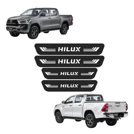 Cinta Embellecedora Bl De Estribos Puertas Para Hilux.