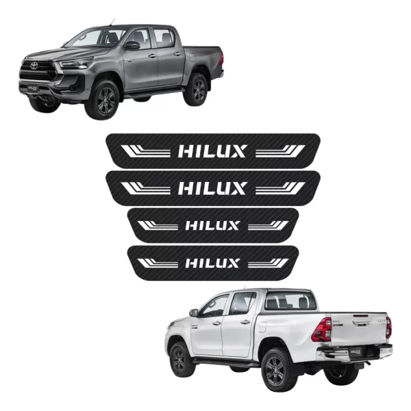 Cinta Embellecedora Bl De Estribos Puertas Para Hilux.