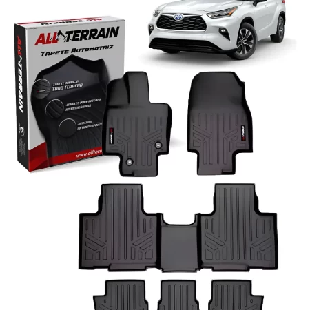 Juego De Tapetes All Terrain Para Toyota Highlander 2022