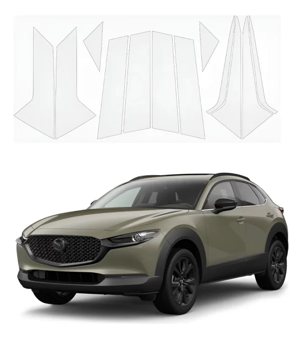 Protector Bl Postes Exteriores Para Mazda Cx-30 2025