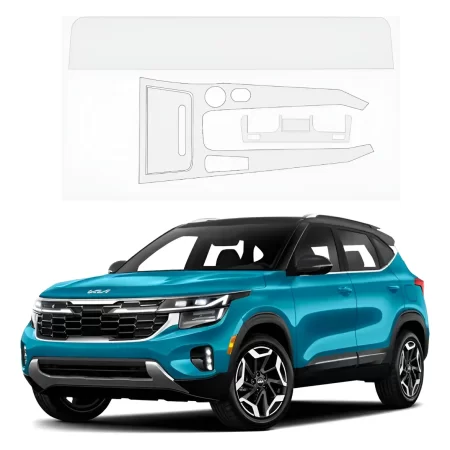 Protección Ppf Pantalla Y Panel Central Para Kia Seltos 2024