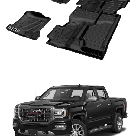 Tapetes De Uso Rudo Airdesign Gmc Sierra 2016-2018 Charola