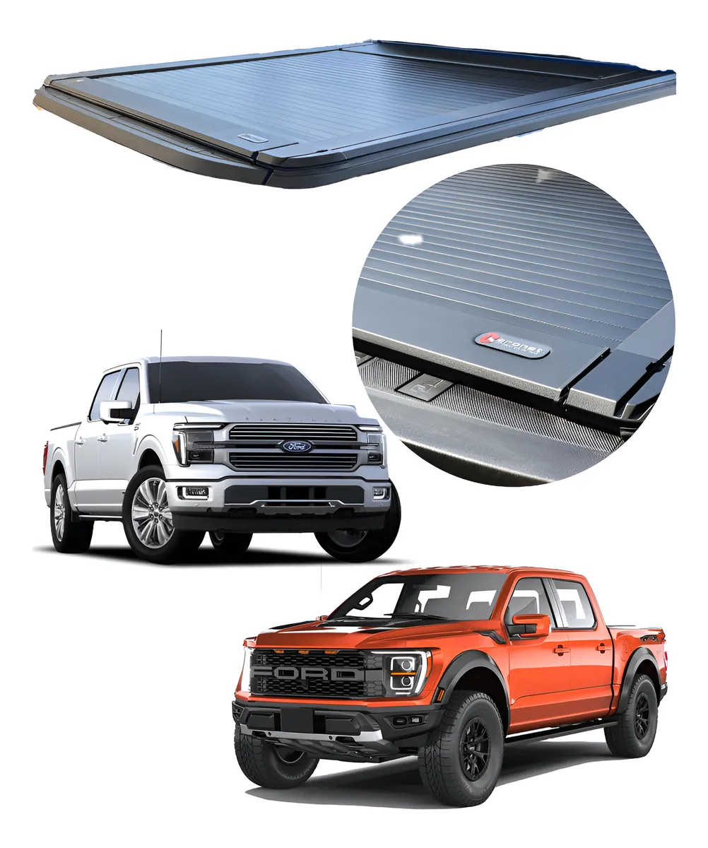 Tapa De Batea Retractil Electrica Para F150 Lobo 2015 - 2023 - Image 1