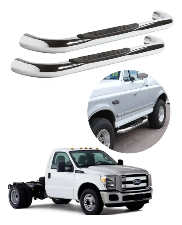 Estribos Bronx Tubular Ford Super Duty 1999 -2015 F350 F450