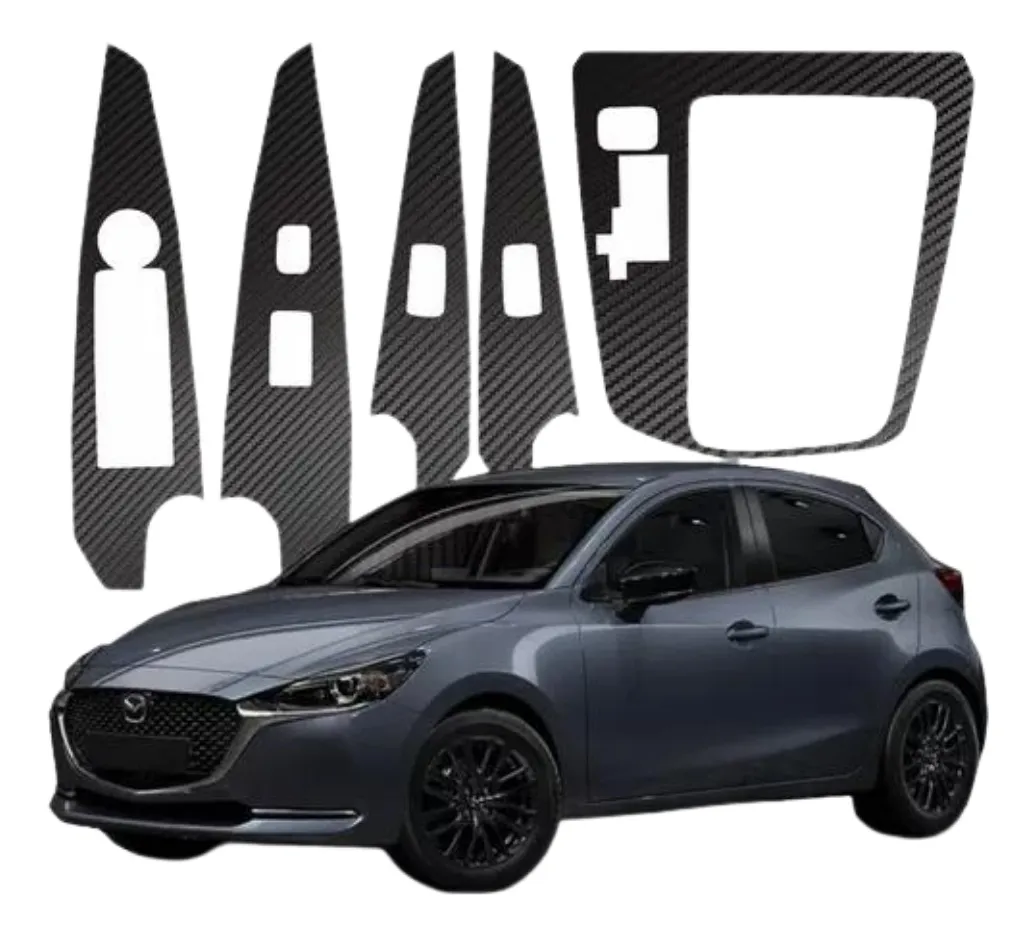 Kit Completo Sticker 4 Puertas/panel Central Mazda 2 2018/21 - Image 1