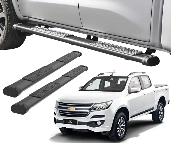 Estribos Bronx Para Chevrolet S10 2016 - 2020 Doble Cabina