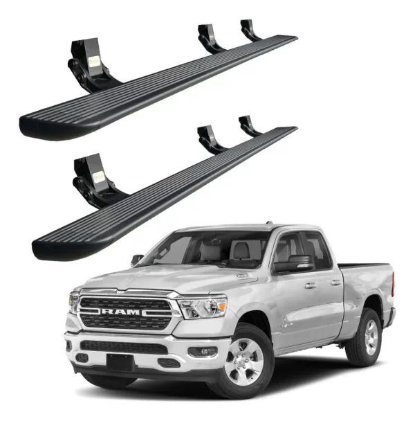 Estribos Electricos Mastodon Ram 1500 2019 - 2023 Dob Cab