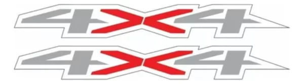 Sticker Calcomanía 4x4 Silverado Vinil Calca Batea