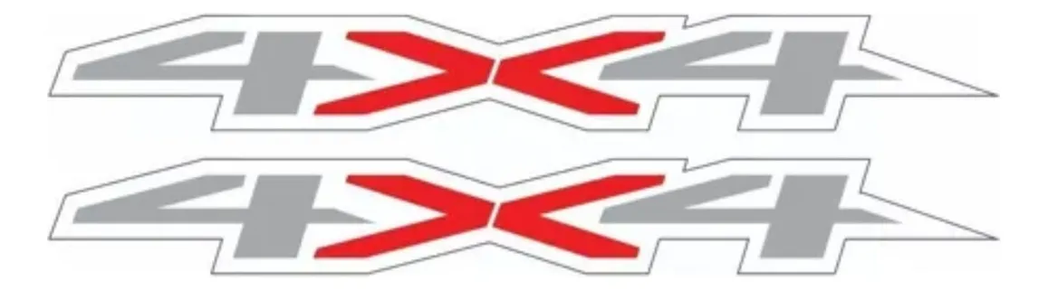 Sticker Calcomanía 4x4 Silverado Vinil Calca Batea - Image 1