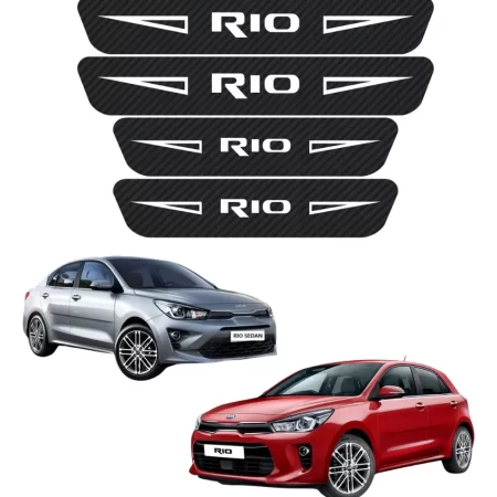 Cinta Protectora Bl Embellecedora De Estribos Para Kia Rio