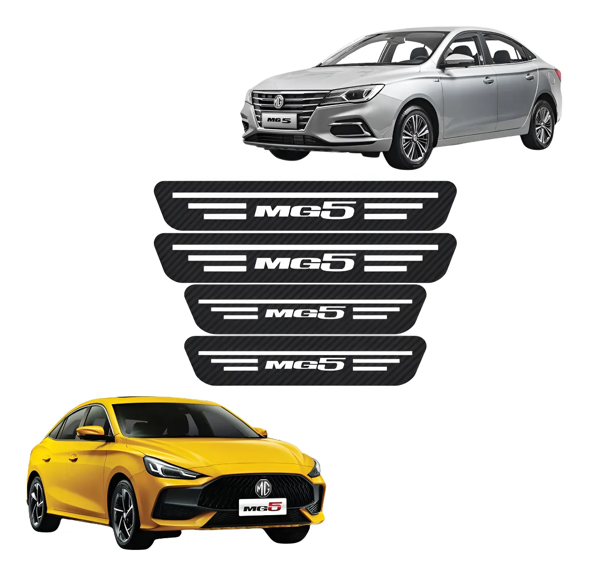 Sticker Protección De Estribos Puertas Para Mg5 - Image 1