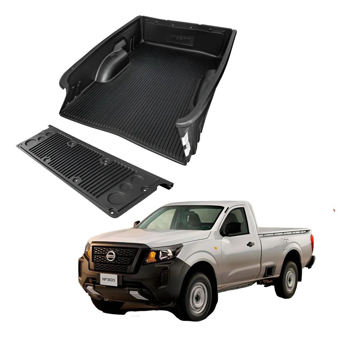 Rugged Liner Para Nissan Np300 2021-2024 Cabina Sencilla - Image 1