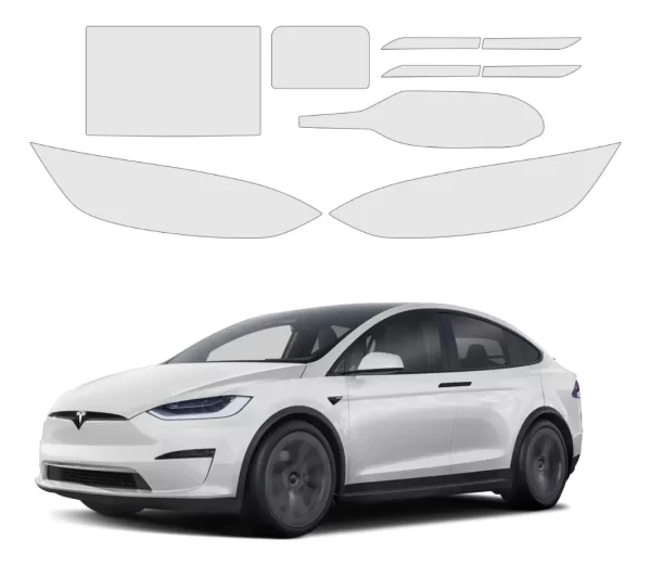 Kit Completo De Proteccion Pff Para Tesla Model X 2024