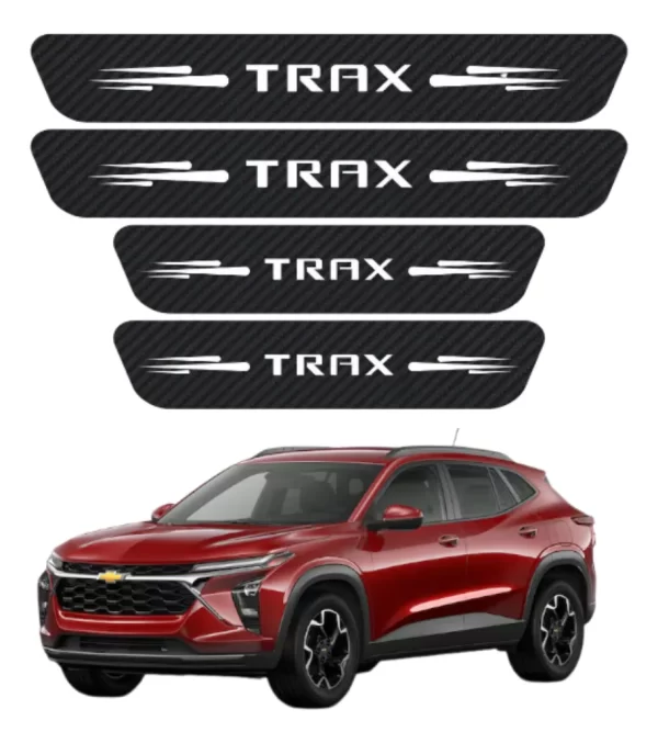 Sticker Protector De Estribos Chevrolet Trax Diseño 2