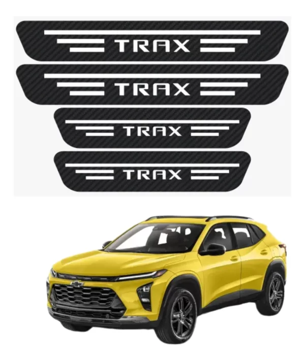 Sticker Protector De Estribos Chevrolet Trax Diseño 9