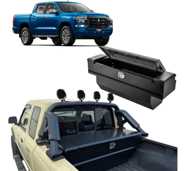 Caja Herramientas Mitsubishi L200 2016 - 2024 Con Roll Bar