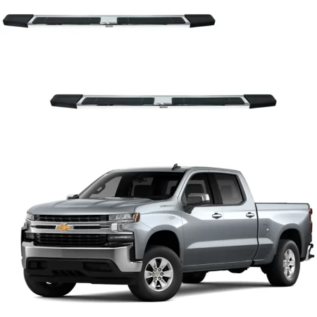 Estribos Mg Chevrolet Silverado Doble Cabina 2019 - 2023