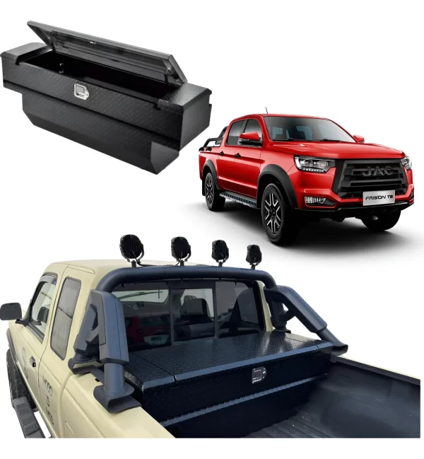 Caja De Herramientas Compatible Jac Frison T8 Con Roll Bar