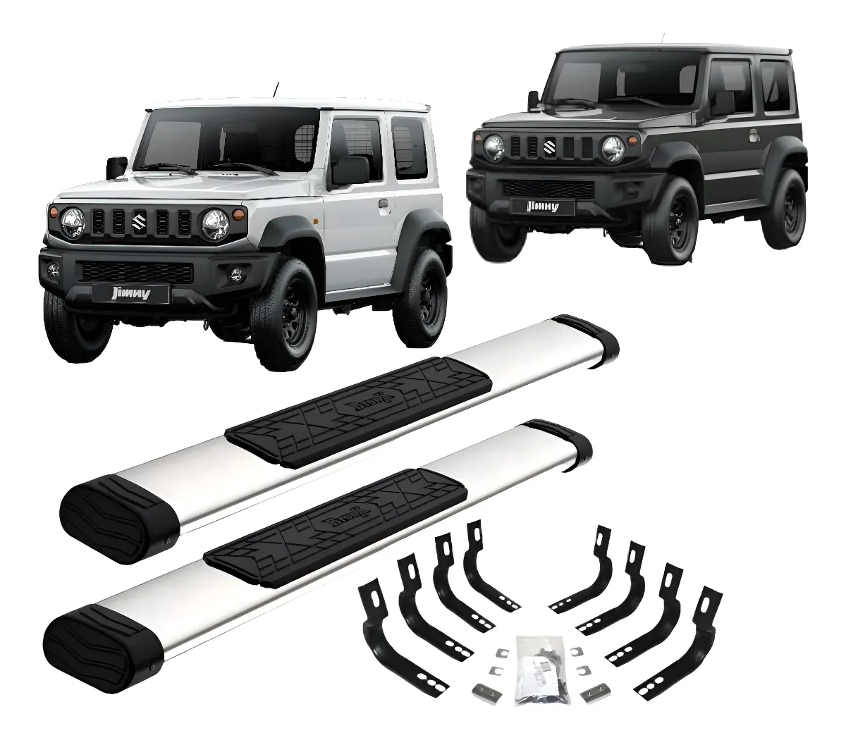 Estribo Suzuki Jimny 2021 - 2024 Negros Bronx - Image 1