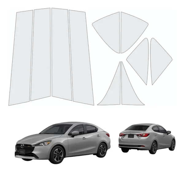 Protector Bl Postes Exteriores Para Mazda 2 2019 Al 2023