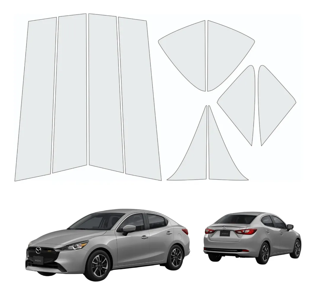 Protector Bl Postes Exteriores Para Mazda 2 2019 Al 2023 - Image 1