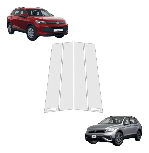 Protección De Postes Exteriores Para Tiguan Volkswagen 2024