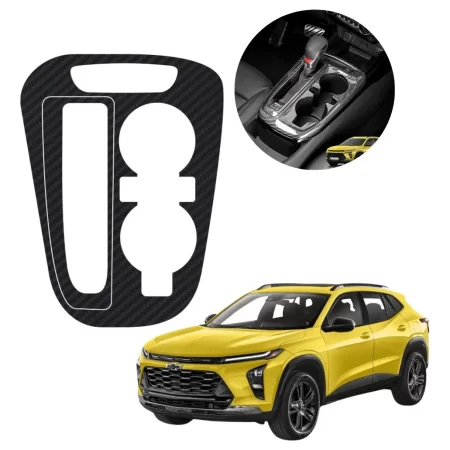 Sticker Fibra De Carbono Panel Central Para Trax 2024