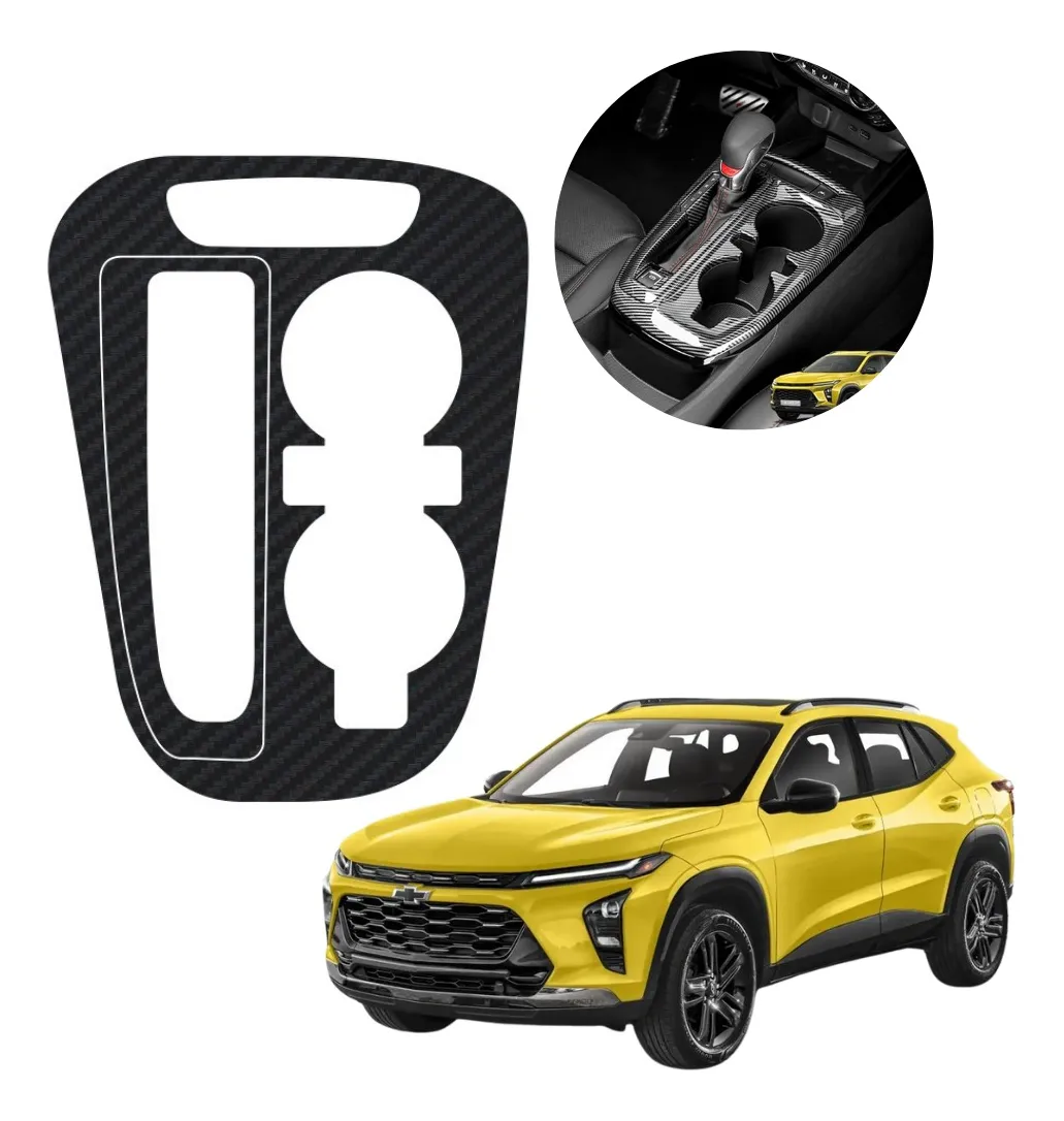 Sticker Fibra De Carbono Panel Central Para Trax 2024 - Image 1