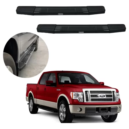 Estribos Mg Para Ford Lobo F150 Doble Cabina 2004 - 2014