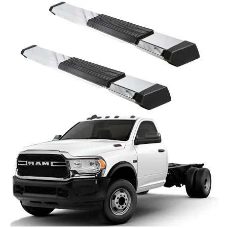 Estribos Serie 500 Ram 2500 4000 Cabina Sencilla 2009 - 2023