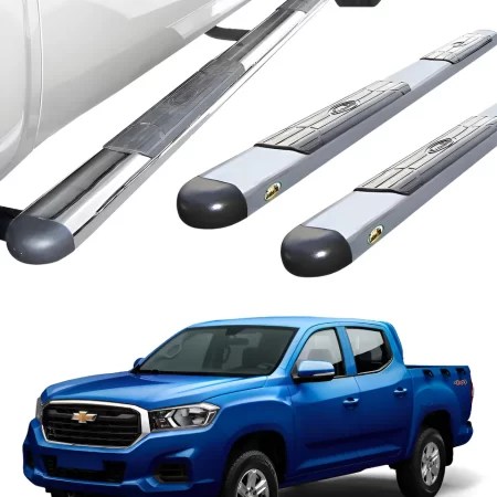 Estribos Gh Cromados Para Chevrolet S10 Max 2024 - 2025
