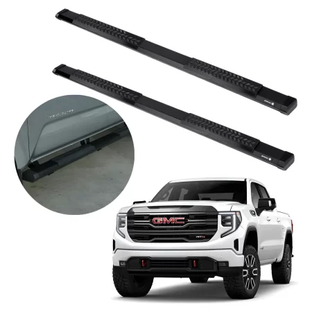 Estribos Serie 500 Para Gmc Sierra 2019 - 2023 Doble Cabina