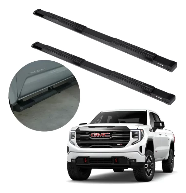 Estribos Serie 500 Para Gmc Sierra 2019 - 2023 Doble Cabina