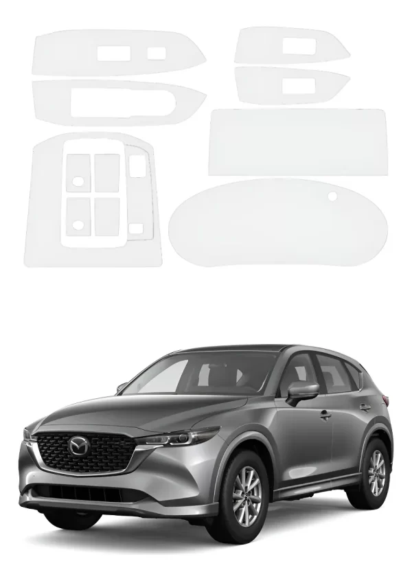 Protección Ppf Panel Central Y Puertas Mazda Cx5 2024 Automa
